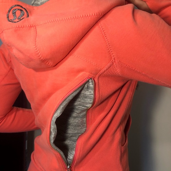 SOLD Lululemon coral pink limited edition scuba - Picture 5 of 5